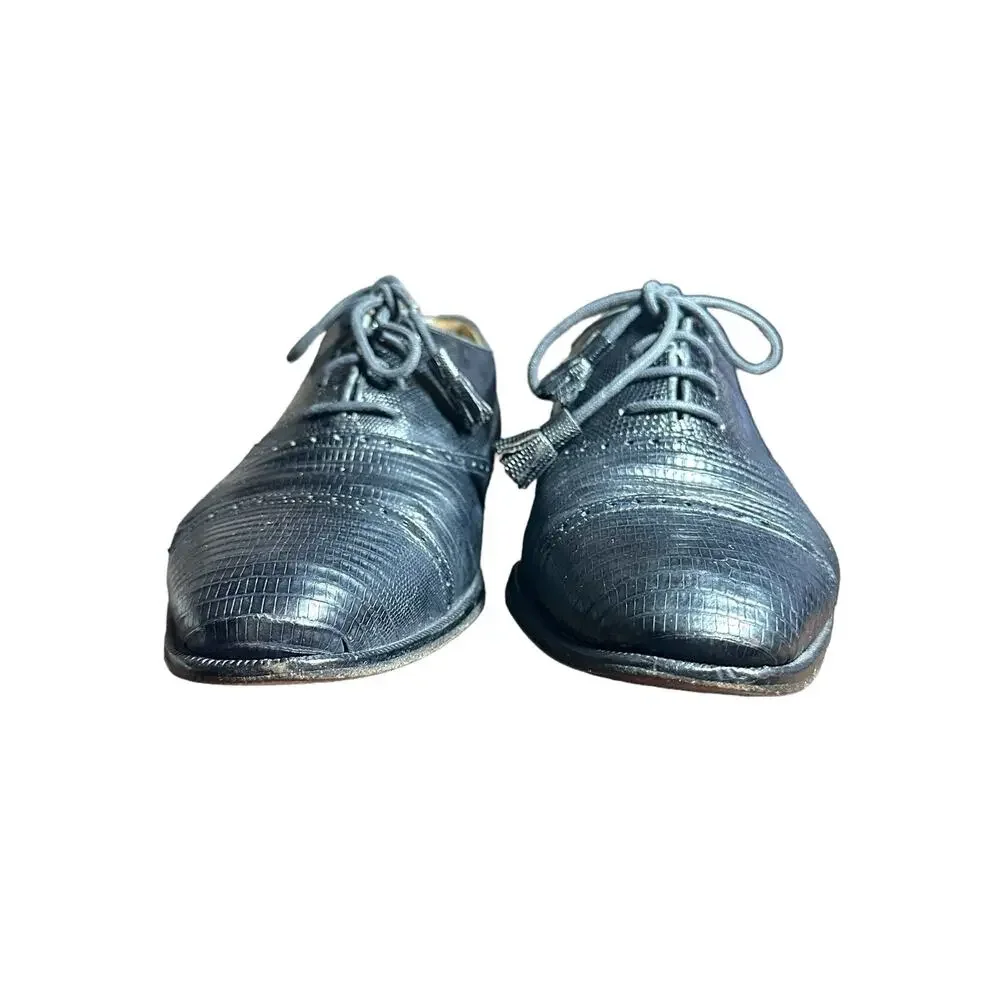 Monticelli Leather Oxford Dress Shoes - Size 9.5